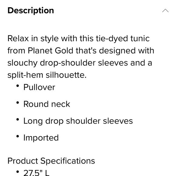 Plant Gold leopard tunic, junior size XS - Picture 2 of 7